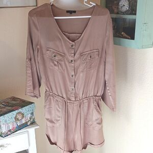 Iris Beige Romper